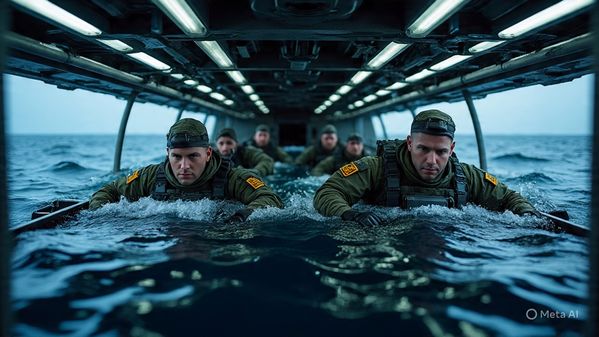 Navy SEALs Submarine Training Pacific